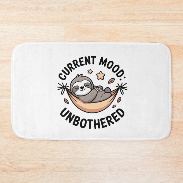Item preview, Cute Kawaii Sloth Sleeping Safe Inside Hammock - Do Not Disturb Aesthetic designed and sold by Mr-wow.