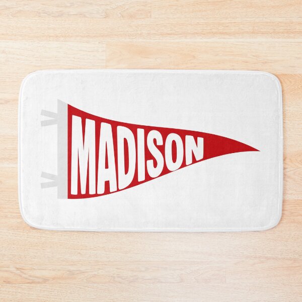 Item preview, Madison Wisconsin Retro Collegiate Pennant designed and sold by Sparkledust Creations.