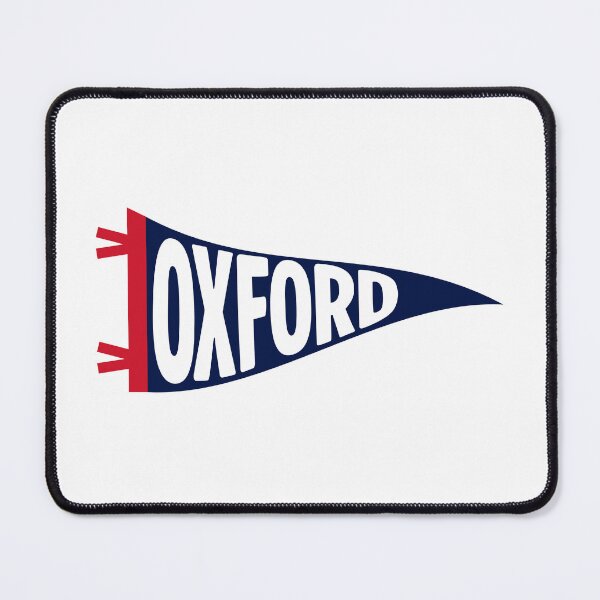 Item preview, Oxford Mississippi Retro Collegiate Pennant designed and sold by Sparkledust Creations.