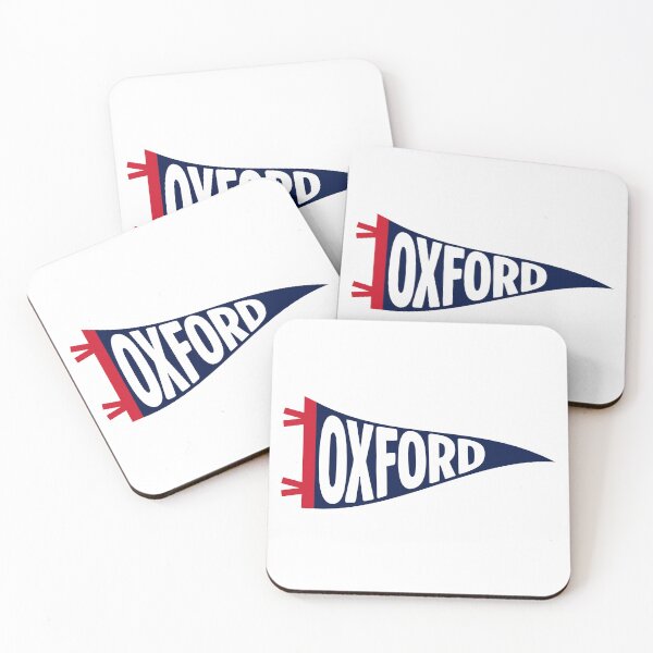 Item preview, Oxford Mississippi Retro Collegiate Pennant designed and sold by Sparkledust Creations.