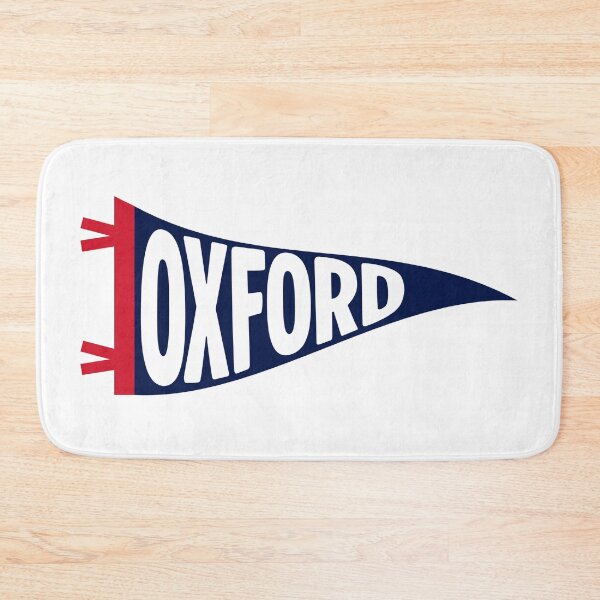 Item preview, Oxford Mississippi Retro Collegiate Pennant designed and sold by Sparkledust Creations.