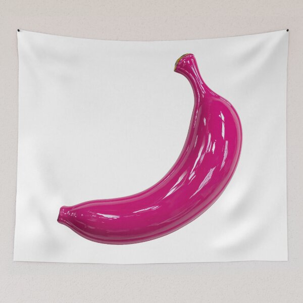 Artikelvorschau, Knallpinke Banane – Glänzende Pop-Art-Minimalismus entworfen und verkauft von Swedeprep.