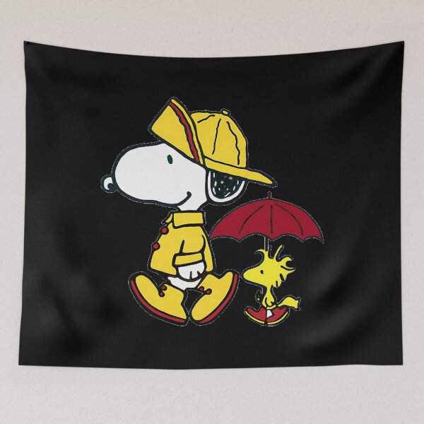 Item preview,  Yellow Raincoat And The Woods Peanuts designed and sold by MerchQueDesigns.