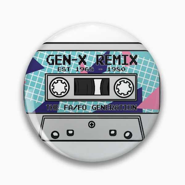 Artikelvorschau, Generation X Kassette entworfen und verkauft von Grimstoybox.