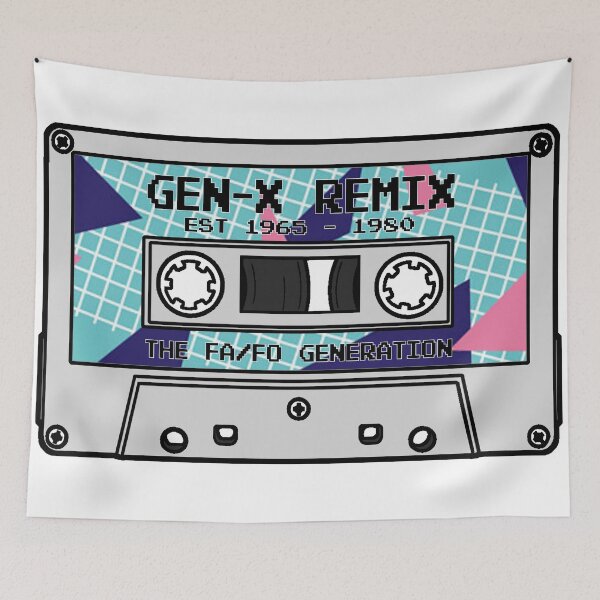 Item preview, Generation X Cassette Tape  designed and sold by Grimstoybox.
