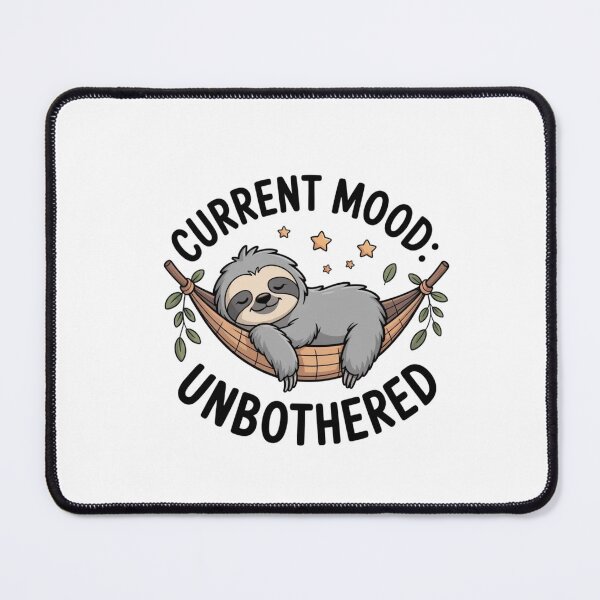 Item preview, Relatable Introvert Sloth - Escaping Reality Mental Break Art designed and sold by Mr-wow.