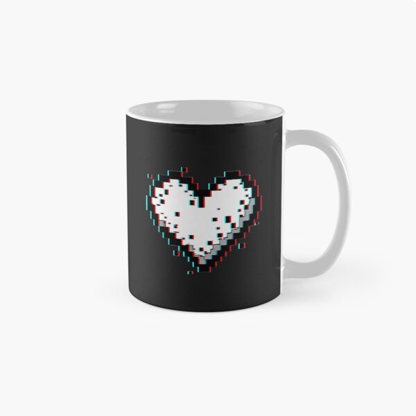 Item preview, Bitcrush Heart — Digital Love Collapse designed and sold by Jimakmo.