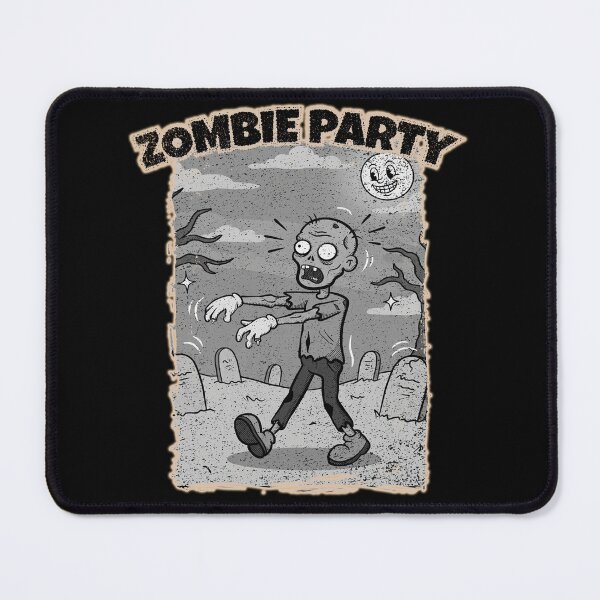 Item preview, Zombie Party Vintage Cartoon - Creepy Cute Halloween Retro Design designed and sold by homework store.