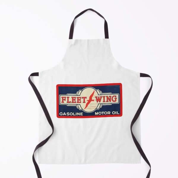 Item preview, Vintage Fleet Wing Gasoline and Motor Oil designed and sold by QuayTradingCo.