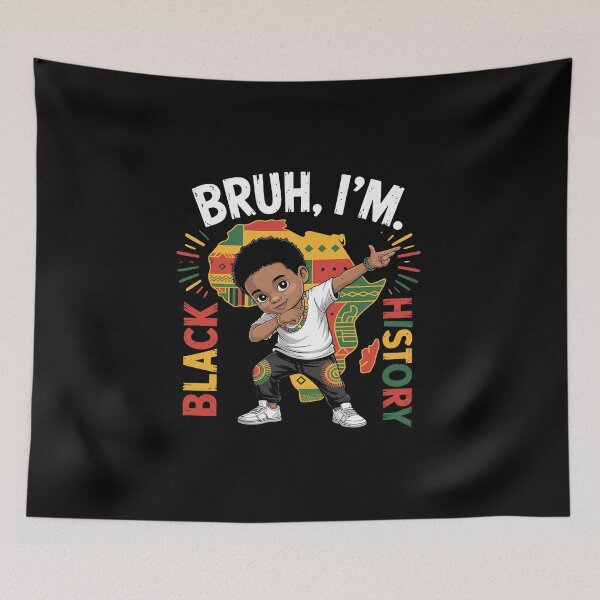 Item preview, Bruh I'm Black History Month Pride Culture designed and sold by BlassmausArt.