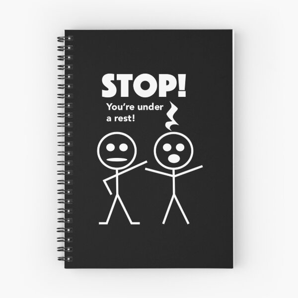 Item preview, Stop You'Re Under A Rest  designed and sold by AUB-Designs.