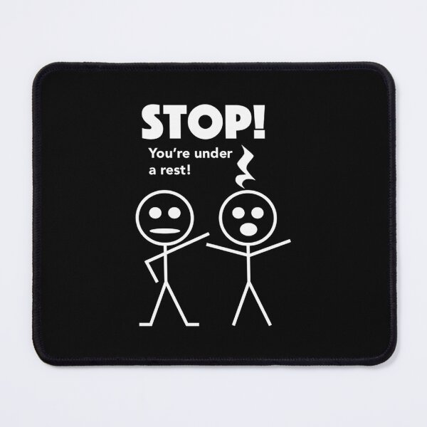 Item preview, Stop You'Re Under A Rest designed and sold by AUB-Designs.