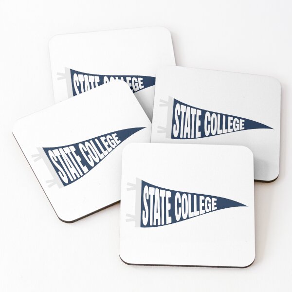 Item preview, State College Retro Collegiate Pennant designed and sold by Sparkledust Creations.