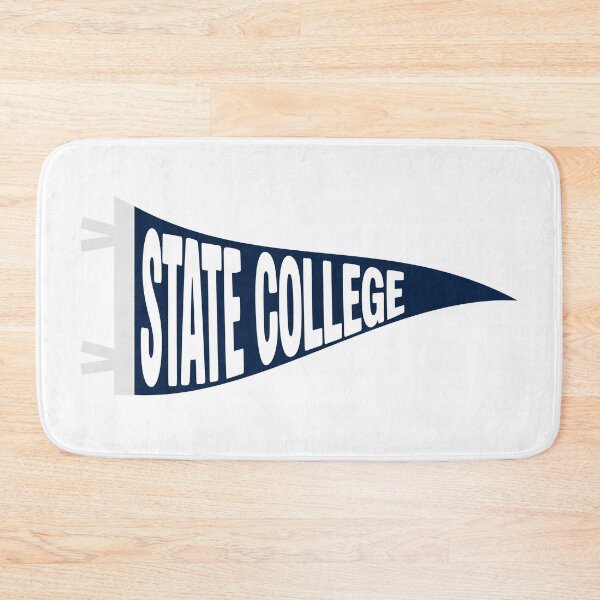 Item preview, State College Retro Collegiate Pennant designed and sold by Sparkledust Creations.