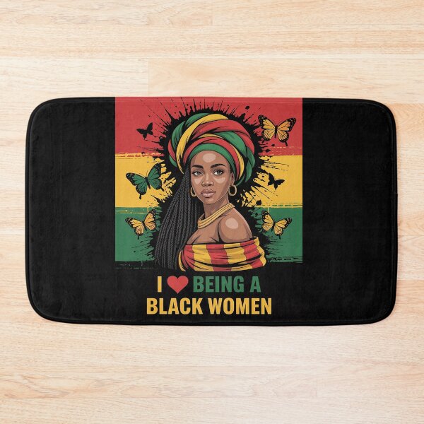 Item preview, I Love Being a Black Woman Black History Month African Woman designed and sold by BlassmausArt.
