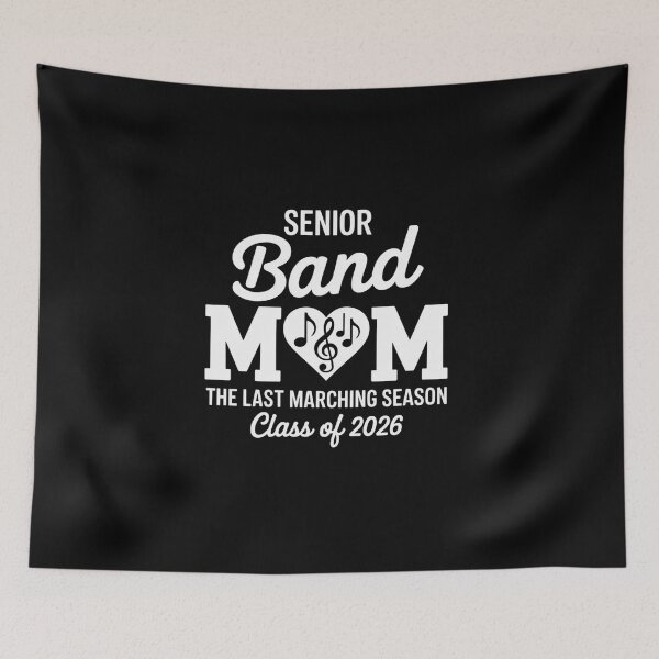 Item preview, Senior Band Mom 2026 Last Marching Season designed and sold by BlassmausArt.