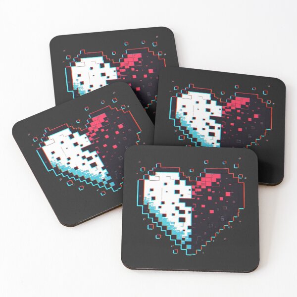 Item preview, Duality Core — Fragmented Pixel Emotion designed and sold by Jimakmo.