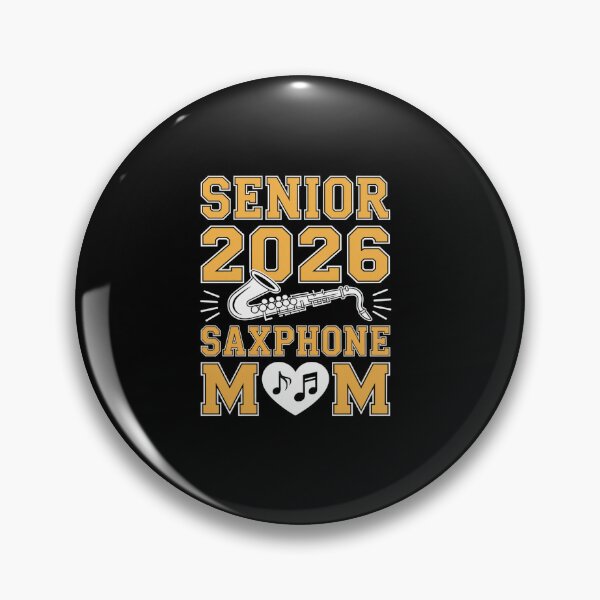 Item preview, Senior Band Mom 2026 Saxophone Marching Band Class of 2026 designed and sold by BlassmausArt.