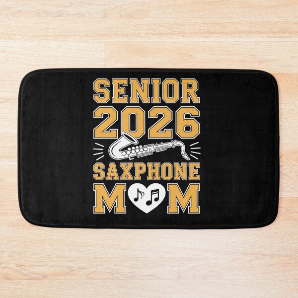 Item preview, Senior Band Mom 2026 Saxophone Marching Band Class of 2026 designed and sold by BlassmausArt.