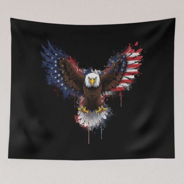 Item preview, Patriotic Eagle - American Anniversary Design designed and sold by szydelkowanika.