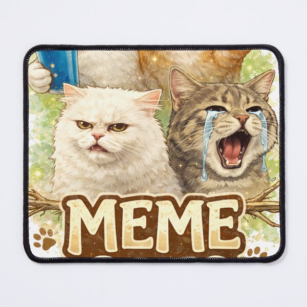 Item preview, Meme cat design designed and sold by bashhonkdesign.