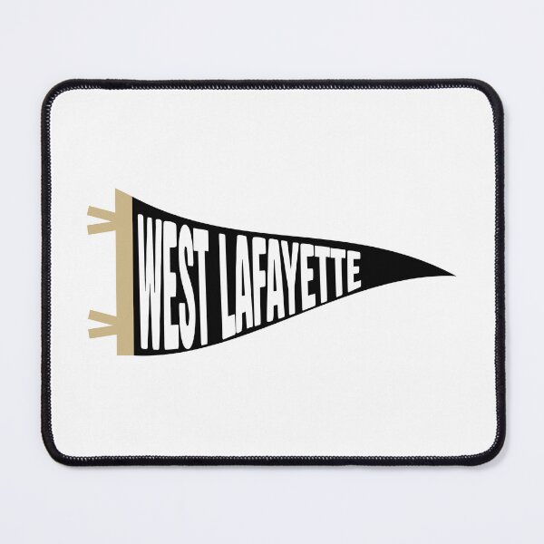 Item preview, West Lafayette Vintage Collegiate Pennant designed and sold by Sparkledust Creations.