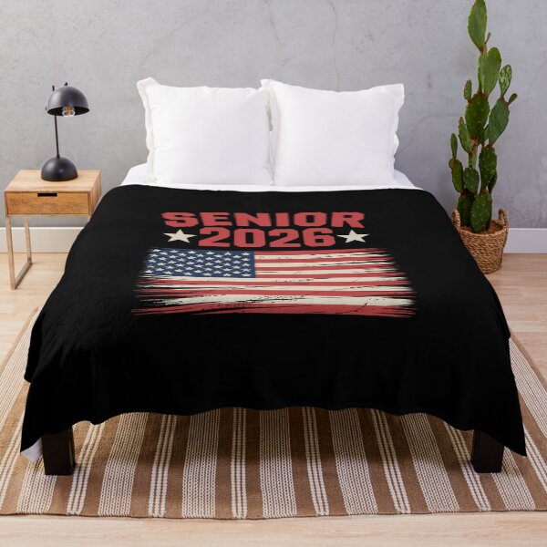 Item preview, Senior Class of 2026 Back to High School American USA Flag designed and sold by BlassmausArt.