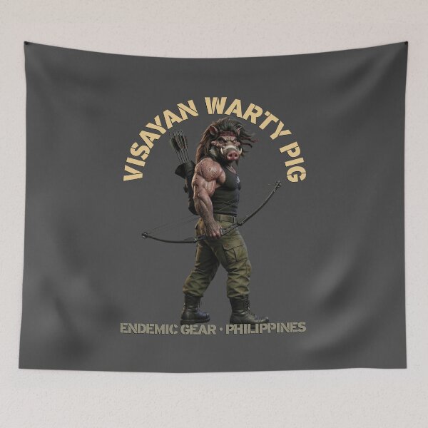 Item preview, Visayan Warty Pig - Bow designed and sold by Tee-se Me More.