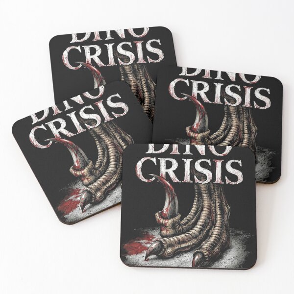 Item preview, Dino Crisis 1999 Cover Art Velociraptor Claw Bloody Foot Portrait designed and sold by Senpaiwaves.