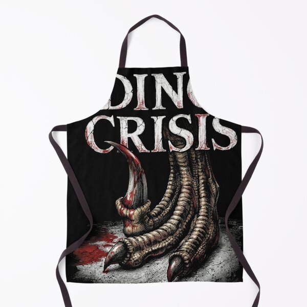 Item preview, Dino Crisis 1999 Cover Art Velociraptor Claw Bloody Foot Portrait designed and sold by Senpaiwaves.