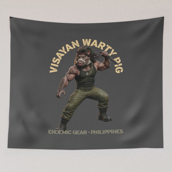 Item preview, Visayan Warty Pig - Knife designed and sold by Tee-se Me More.