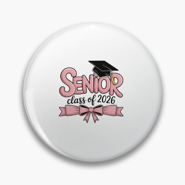 Item preview, Senior Class of 2026 Coquette Pink Bow Graduation 2026 designed and sold by BlassmausArt.
