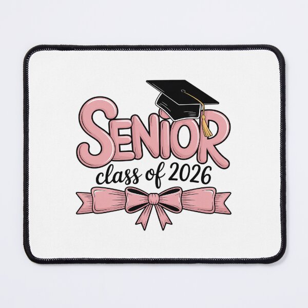 Item preview, Senior Class of 2026 Coquette Pink Bow Graduation 2026 designed and sold by BlassmausArt.