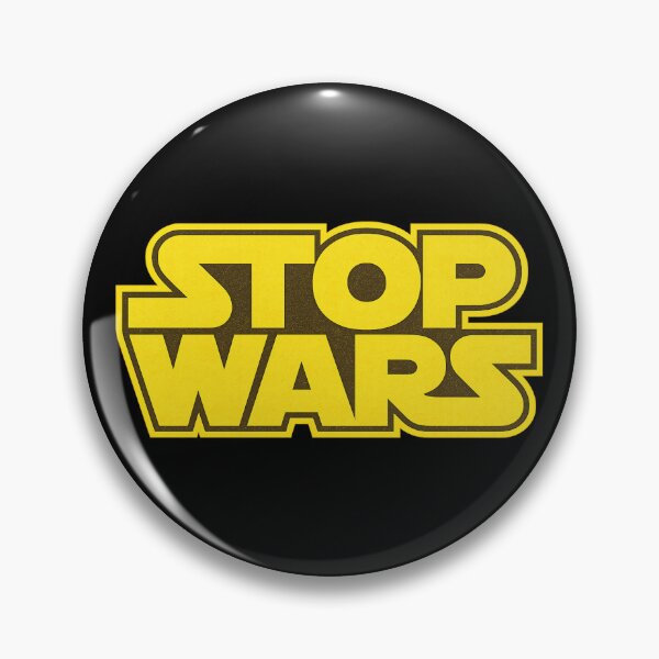 Item preview, Stop Wars designed and sold by Jennifer Chiera.