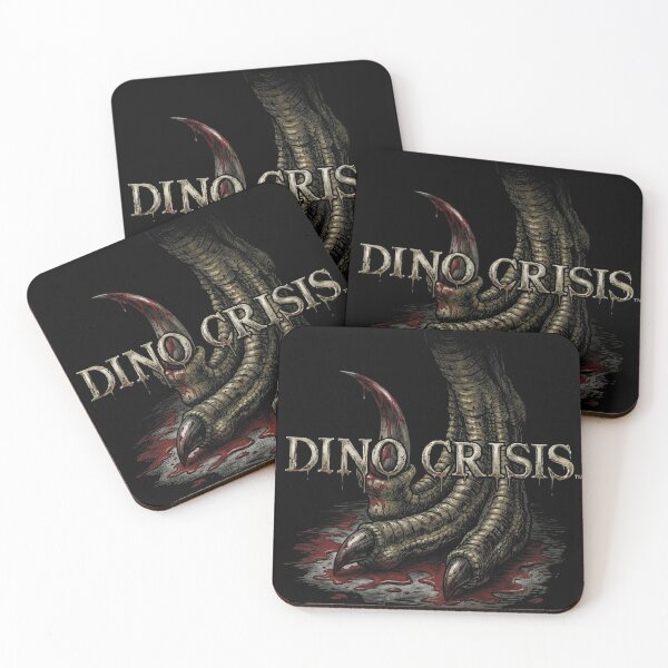 Item preview, Dino Crisis 1999 Cover Art Velociraptor Claw Bloody Foot Portrait designed and sold by Senpaiwaves.
