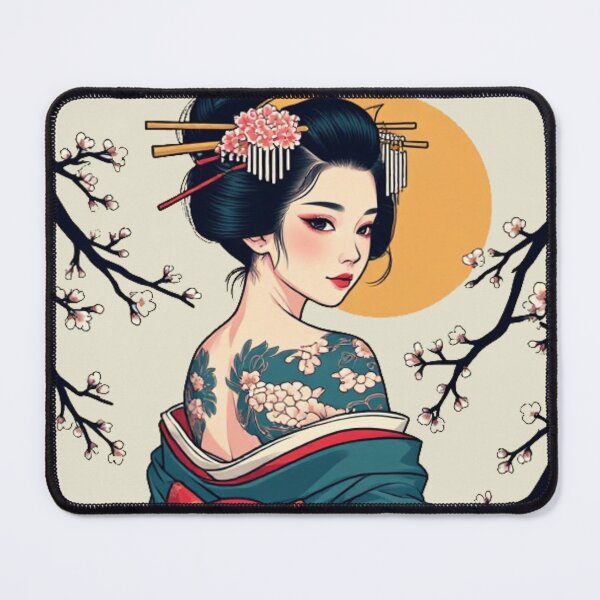 Item preview, Moonlit Sakura Muse — Inked Elegance designed and sold by Jimakmo.