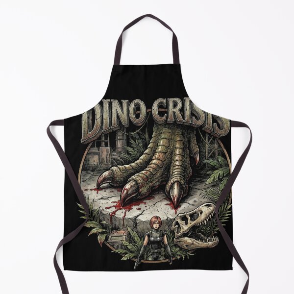 Item preview, Dino Crisis 1999 Cover Art Velociraptor Claw Bloody Foot Portrait designed and sold by Senpaiwaves.