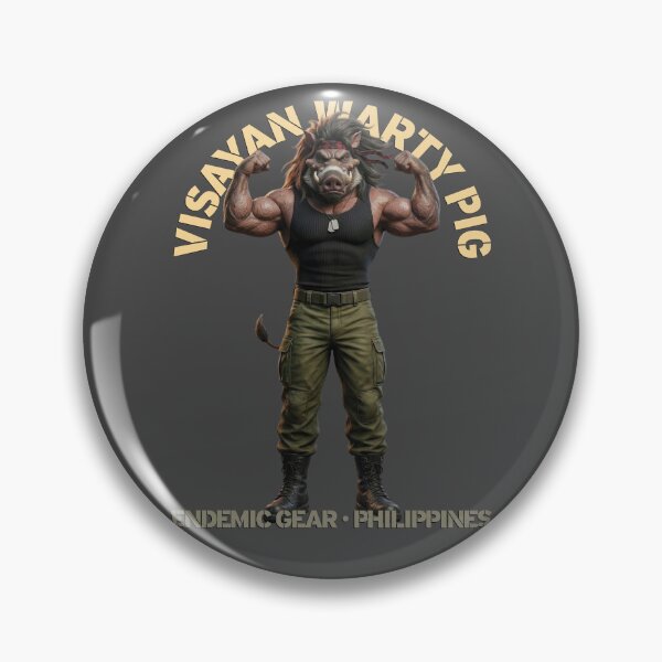 Item preview, Visayan Warty Pig - Pose #2 designed and sold by Tee-se Me More.
