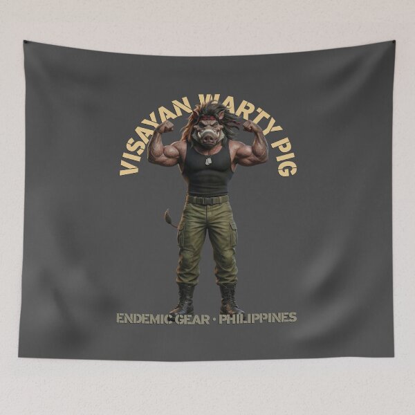 Item preview, Visayan Warty Pig - Pose #2 designed and sold by Tee-se Me More.