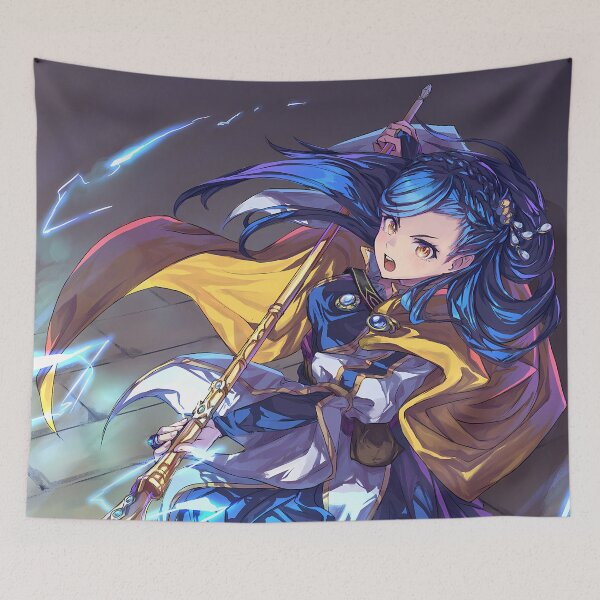 Item preview, Myne Ascendance of a Bookworm Blue Magic Battle Pose designed and sold by PMartistStudio.