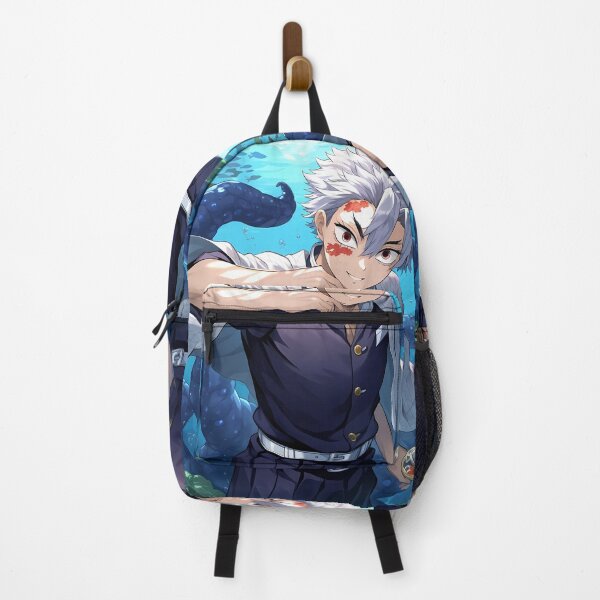 Item preview, Sanemi Shinazugawa Demon Slayer Underwater Blue Focus designed and sold by PMartistStudio.