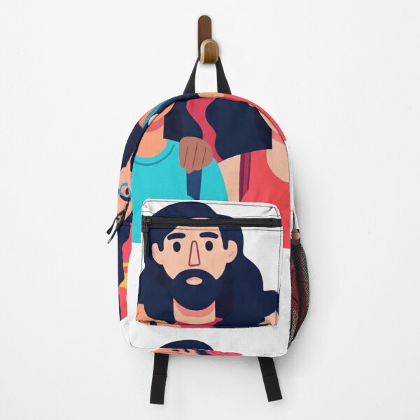 Item preview, Diverse People Together Colorful Community Art designed and sold by Hafcishop.