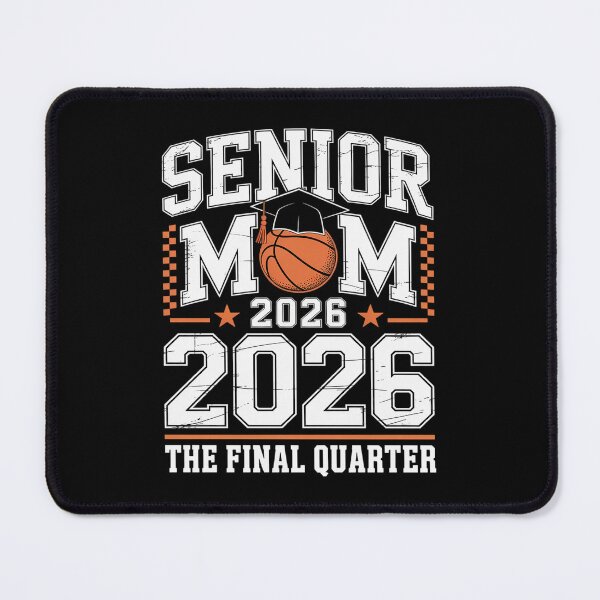 Item preview, Senior Mom 2026 Basketball Graduation Quarter Men Women designed and sold by BlassmausArt.