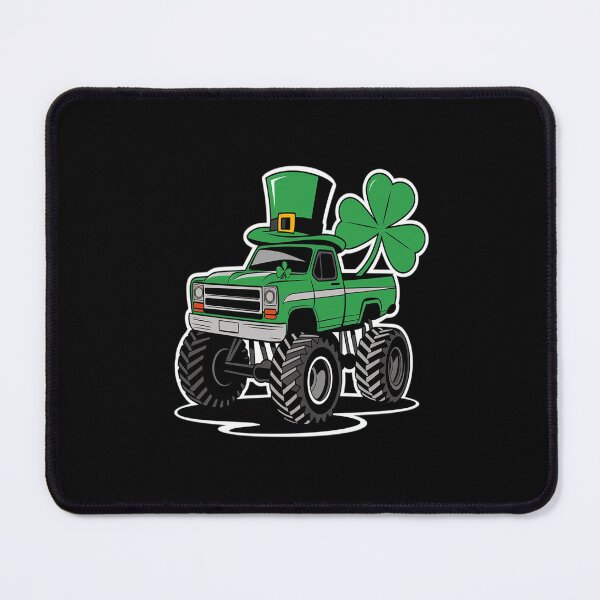 Item preview, St Patrick Day Monster Truck Saint Pattys Irish designed and sold by BlassmausArt.