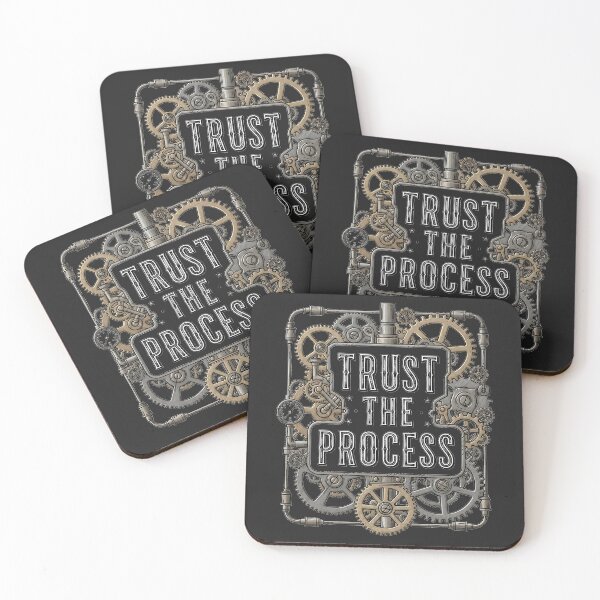 Item preview, Trust The Process - Mechanical Steampunk Art designed and sold by UrbanPrts.