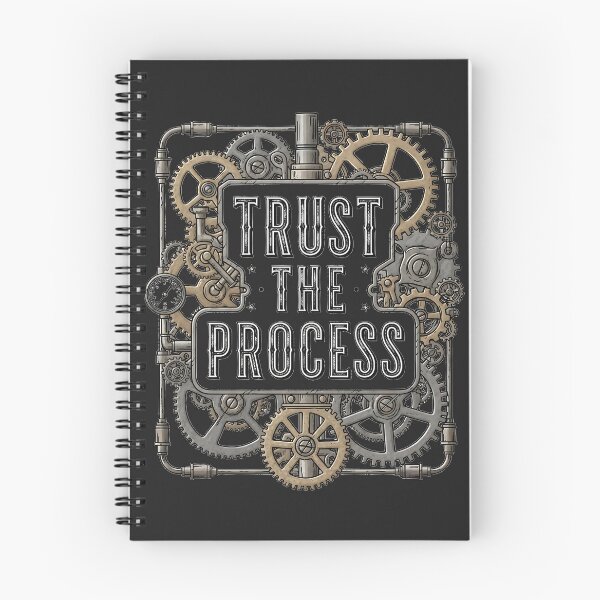 Item preview, Trust The Process - Mechanical Steampunk Art designed and sold by UrbanPrts.