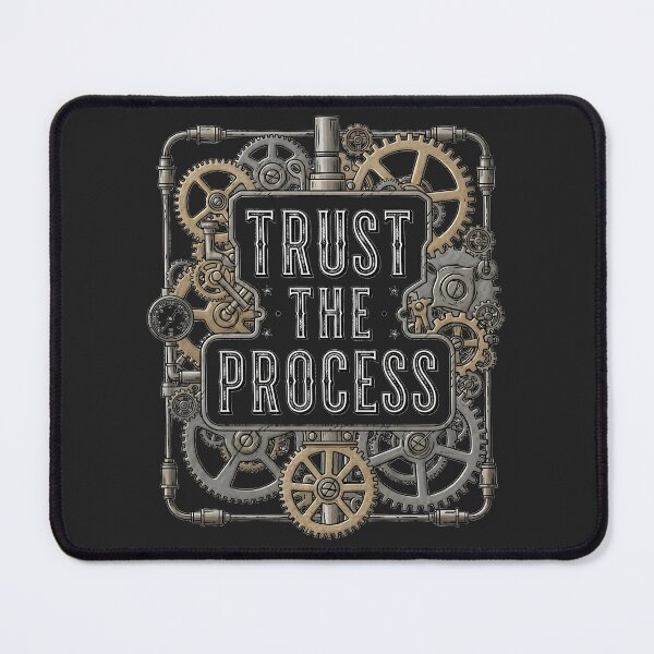 Item preview, Trust The Process - Mechanical Steampunk Art designed and sold by UrbanPrts.