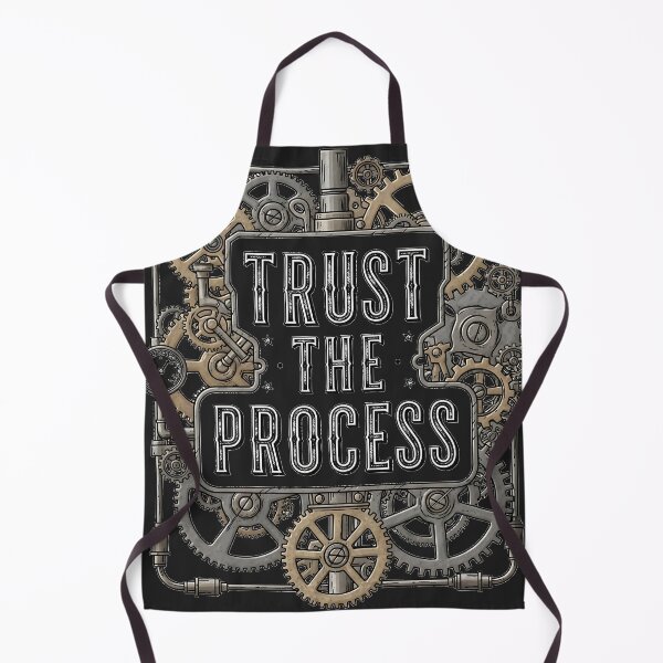 Aperçu de l'œuvre Faites confiance au processus - Art Steampunk Mécanique créée et vendue par UrbanPrts.