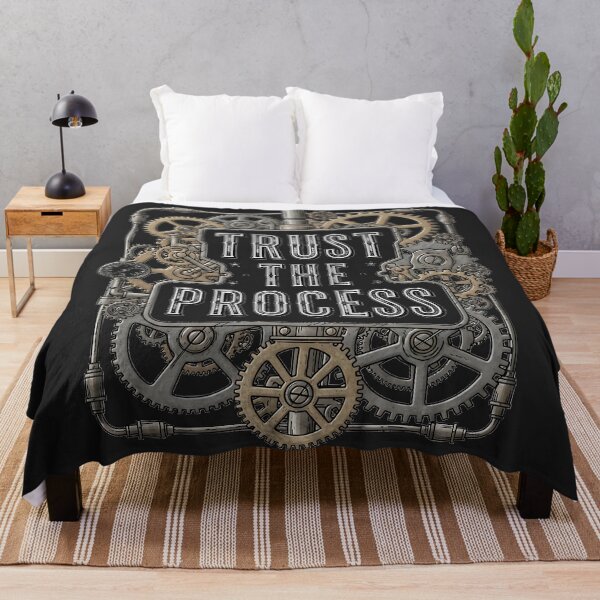 Item preview, Trust The Process - Mechanical Steampunk Art designed and sold by UrbanPrts.