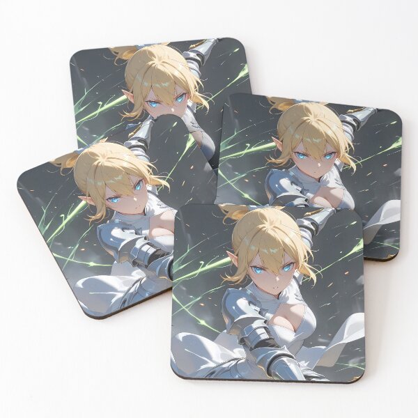 Item preview, Ryuu Lion Danmachi Anime Elf Knight Fantasy Sacred Battle designed and sold by PMartistStudio.